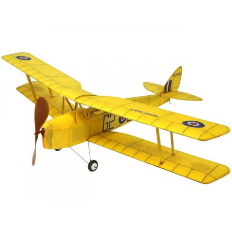 Tiger Moth Gummimotorflugzeug mit 600 mm Spannweite