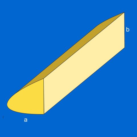 Balsa-Nasenleiste für Normalprofile 5 x 8 x 1000 m