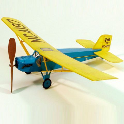 Curtiss Robin als Gummimotor-Flugmodell